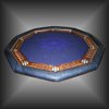 68" Decagon Custom Poker Table