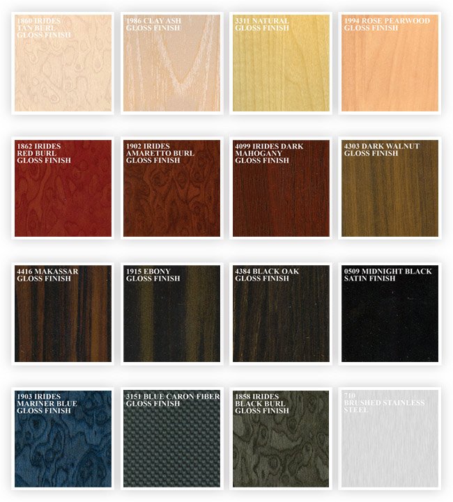 HIGH GRADE FORMICA FINISHES