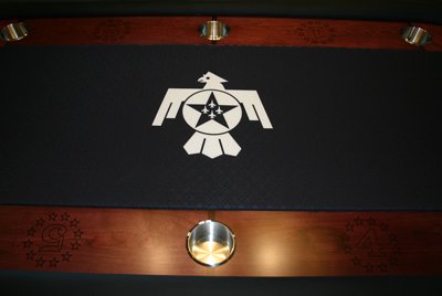 Thunderbird's Plane Numbers Inlaid